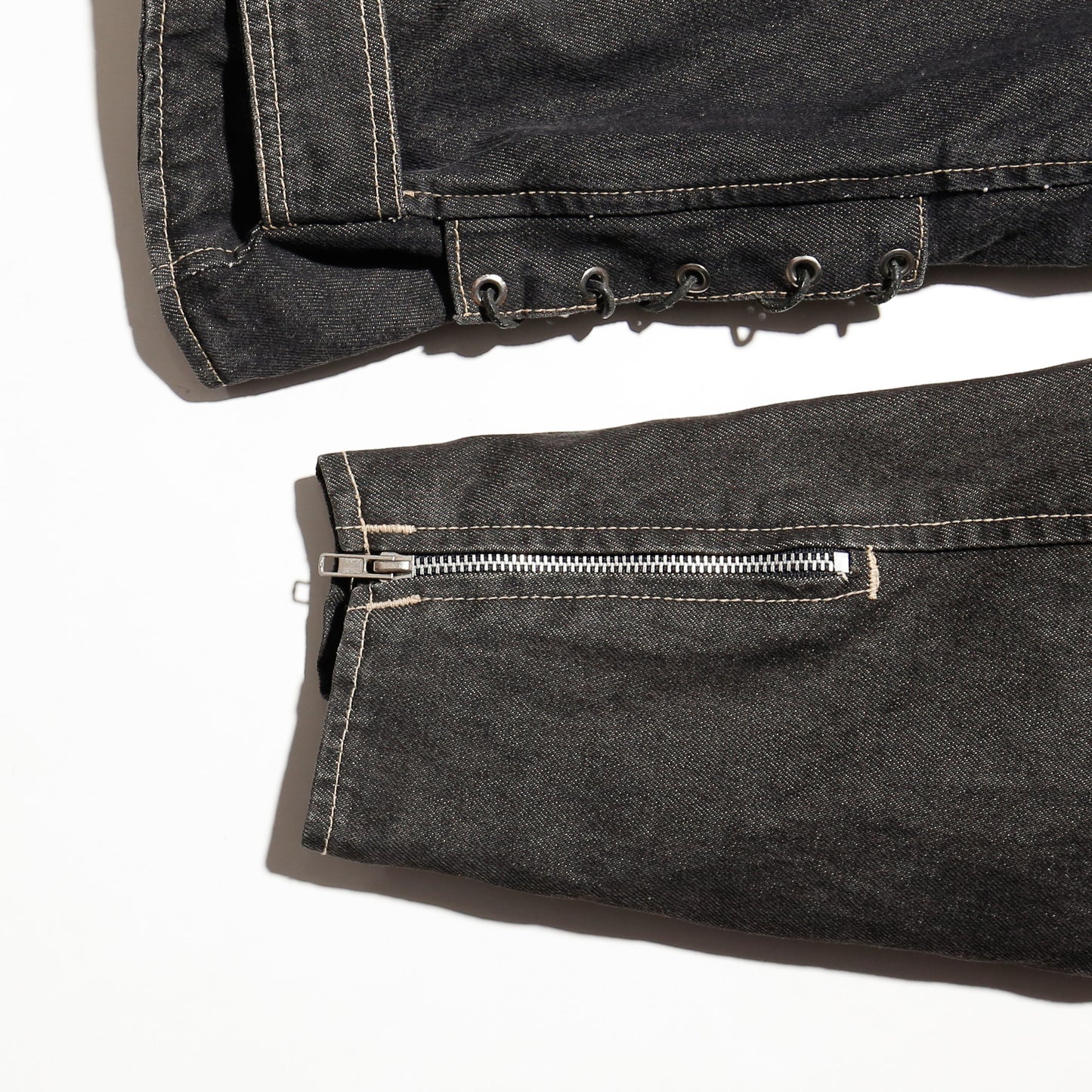 vintage custom loose denim riders jacket