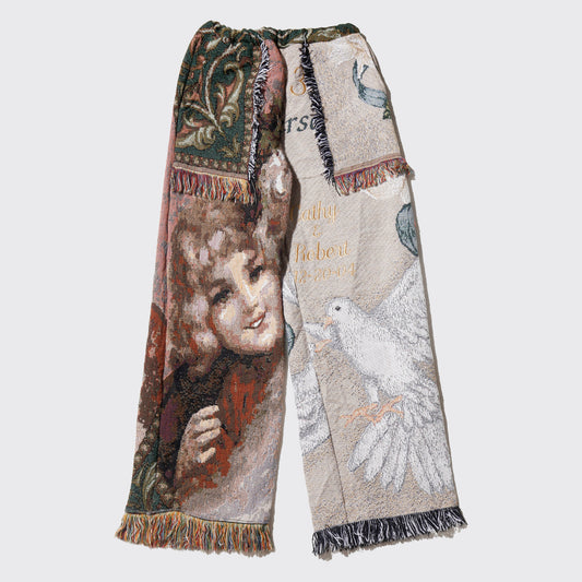 *one-off rug wide trousers
