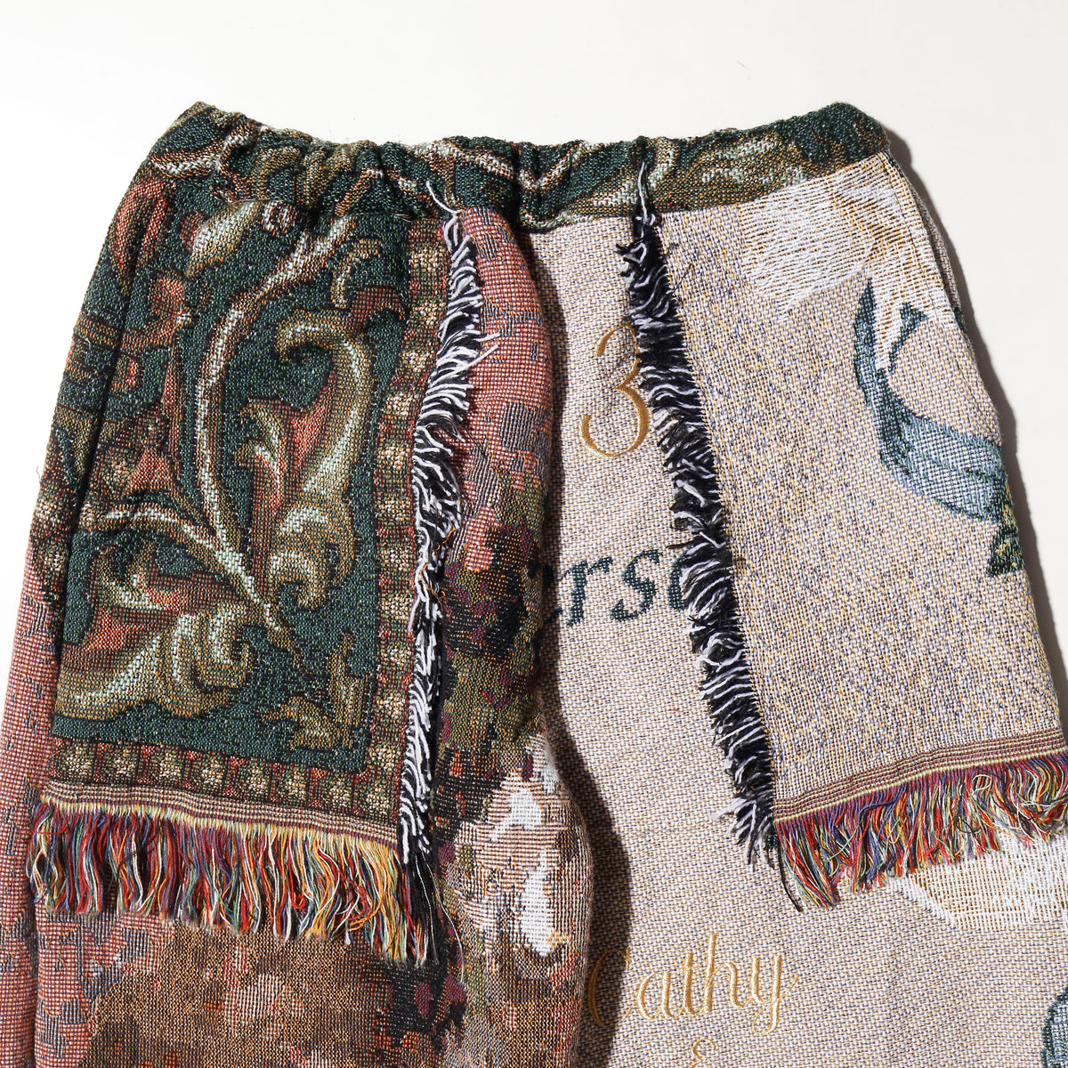 *one-off rug wide trousers