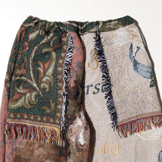 *one-off rug wide trousers