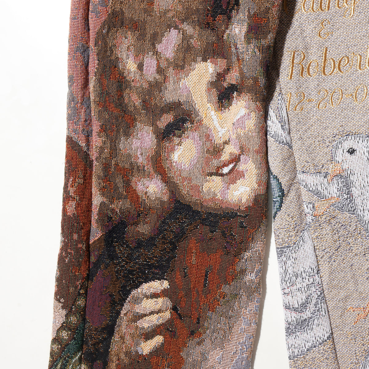 *one-off rug wide trousers