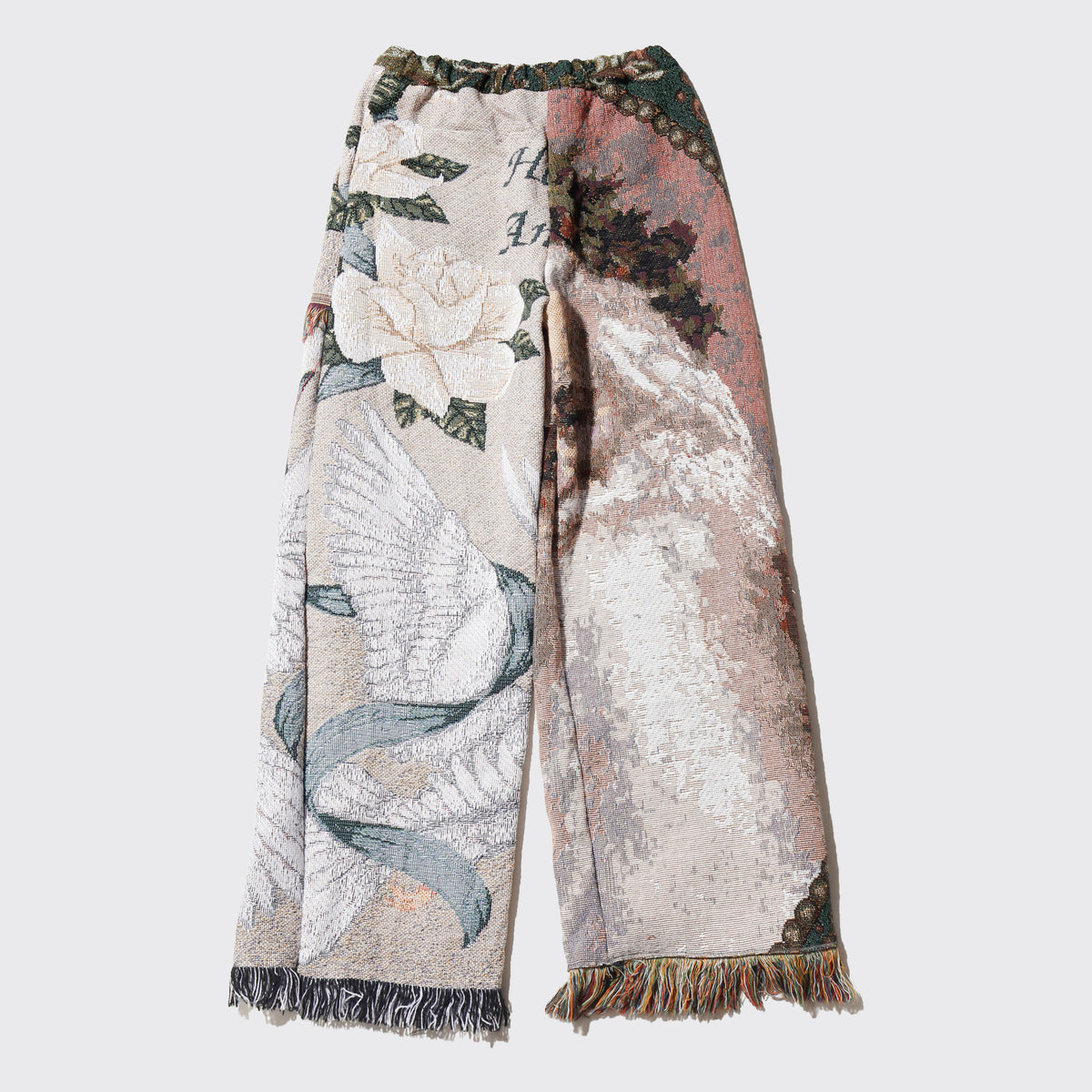 *one-off rug wide trousers