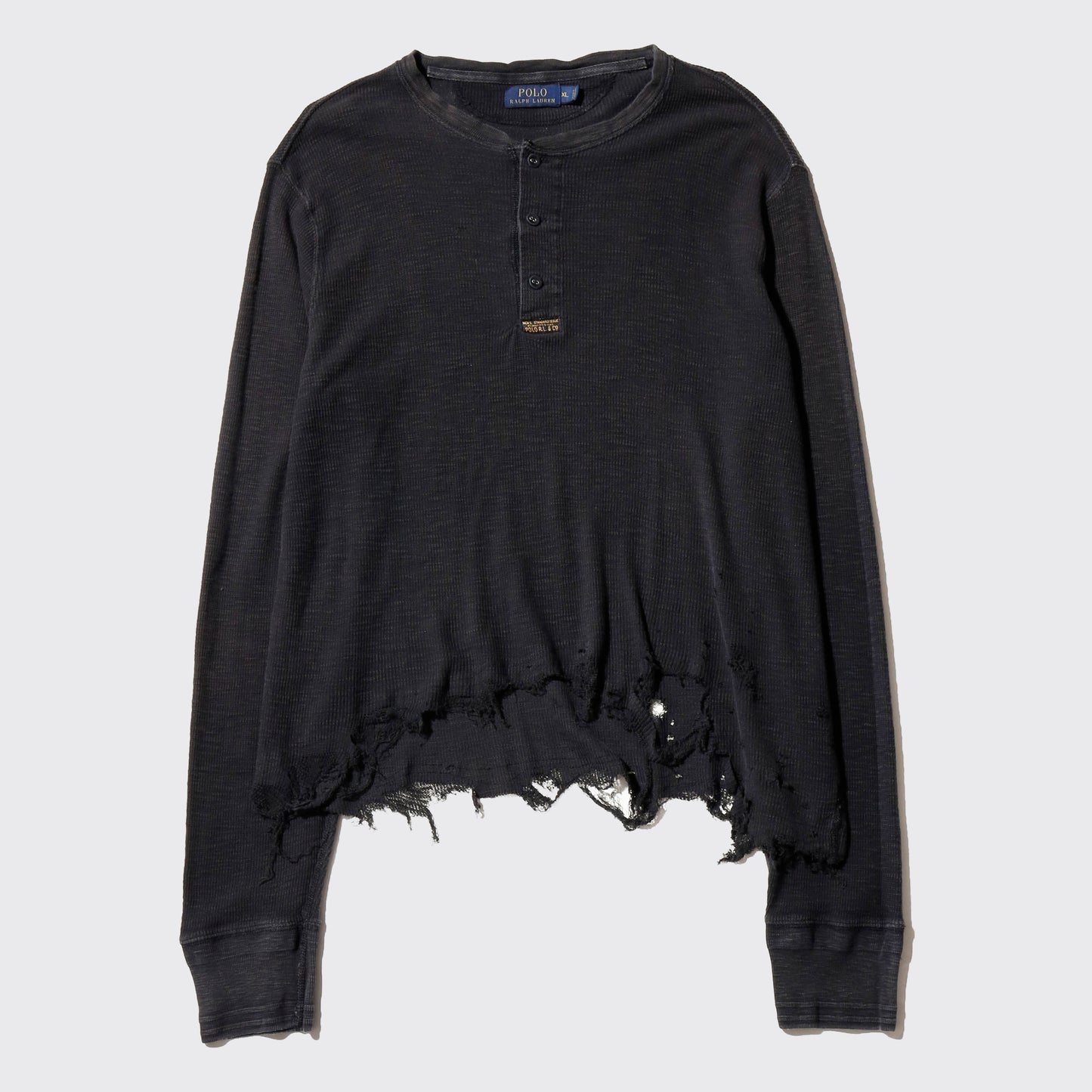 *one-off broken henry neck cut sew