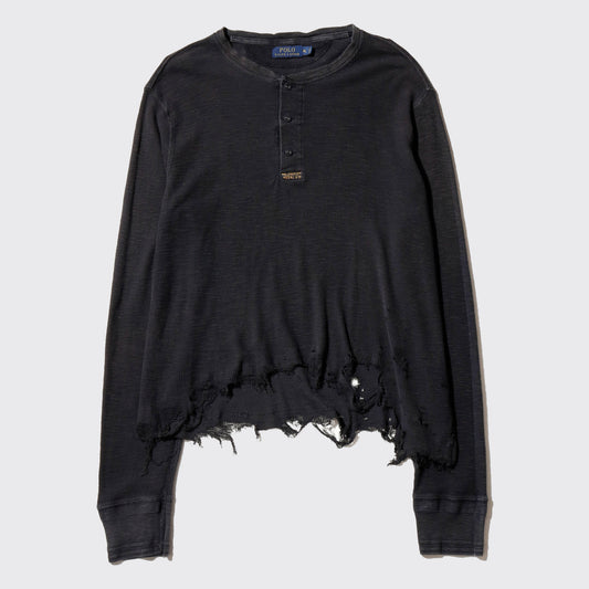 *one-off broken henry neck cut sew
