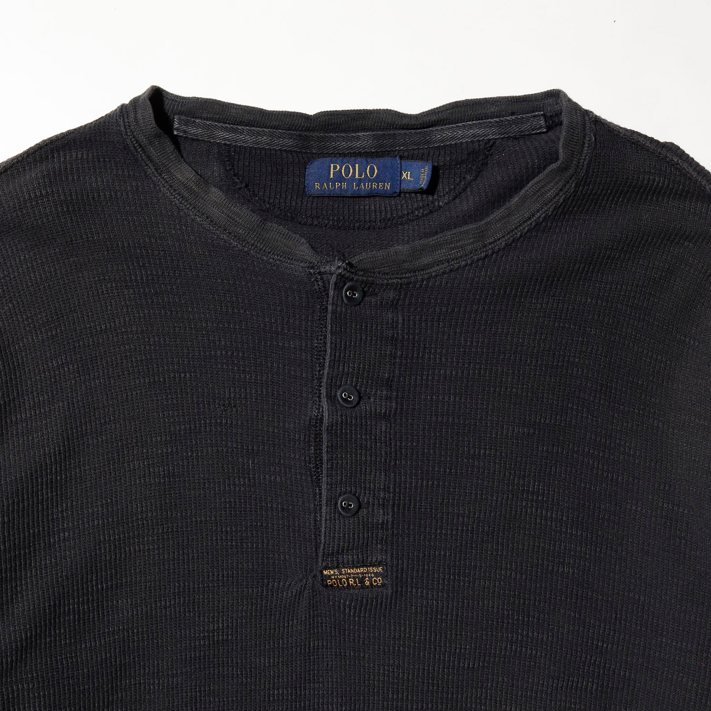 *one-off broken henry neck cut sew