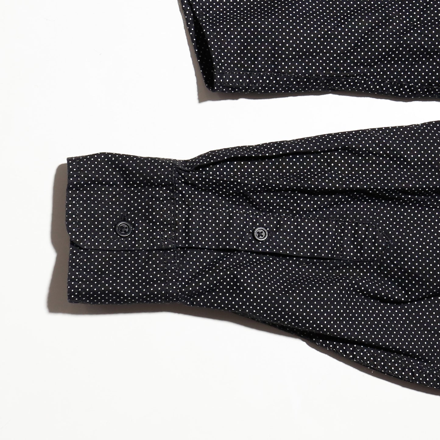 *one-off dots cropped bowtie shirt