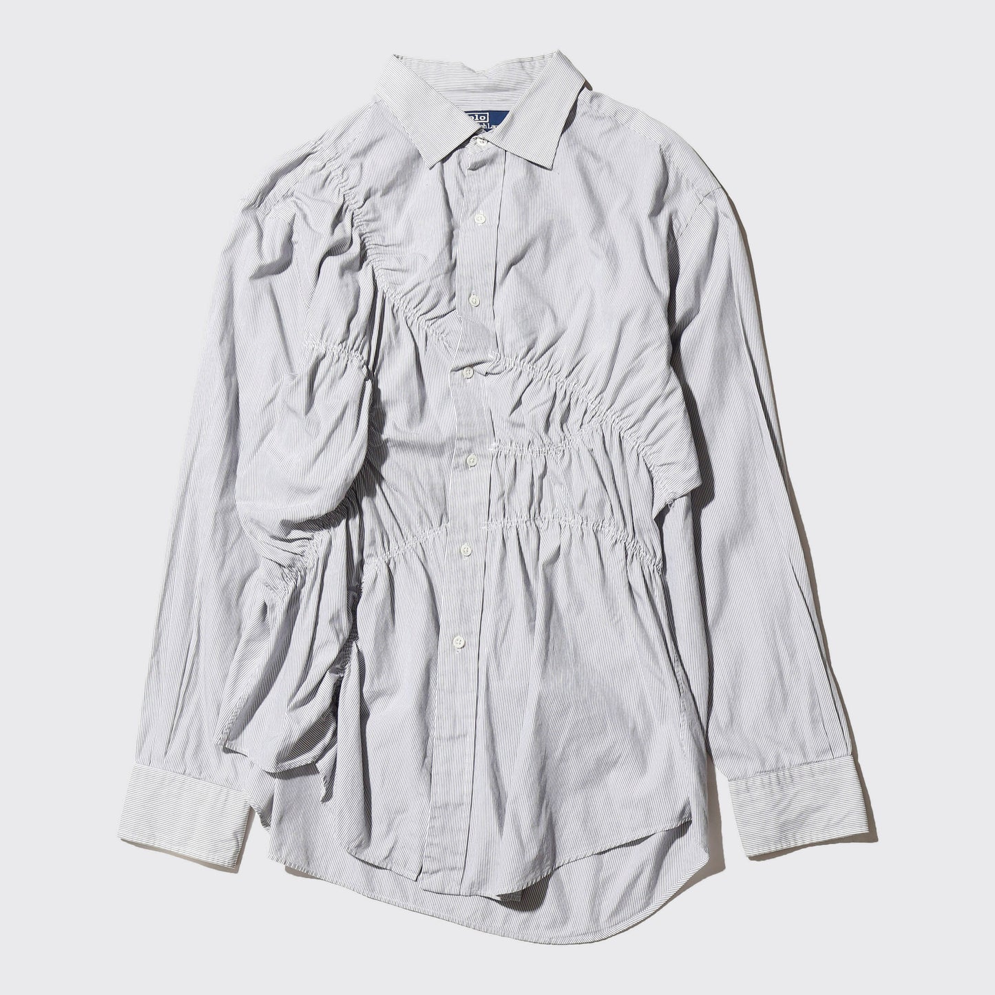 *one-off irregular gathering shirt