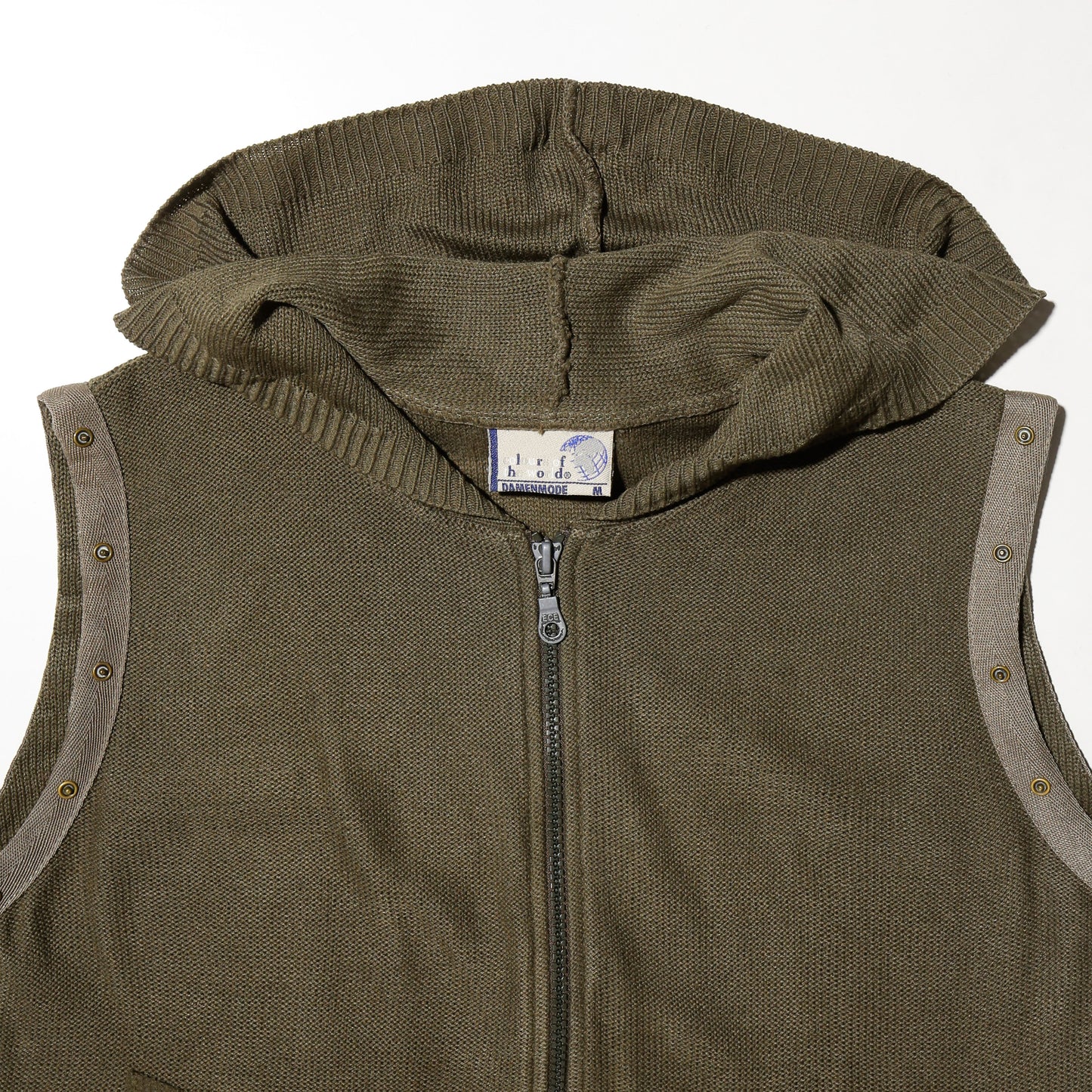 vintage aviator knit vest