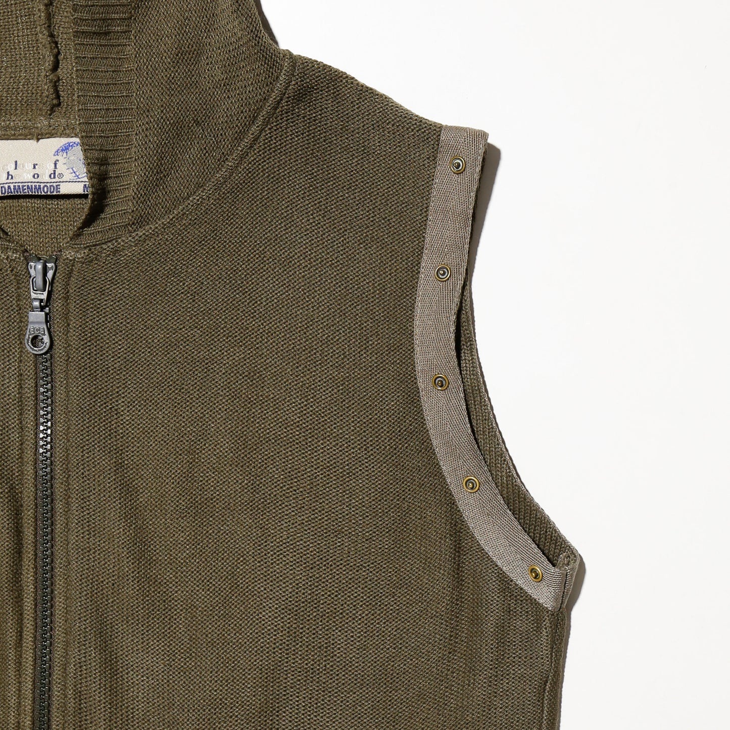vintage aviator knit vest