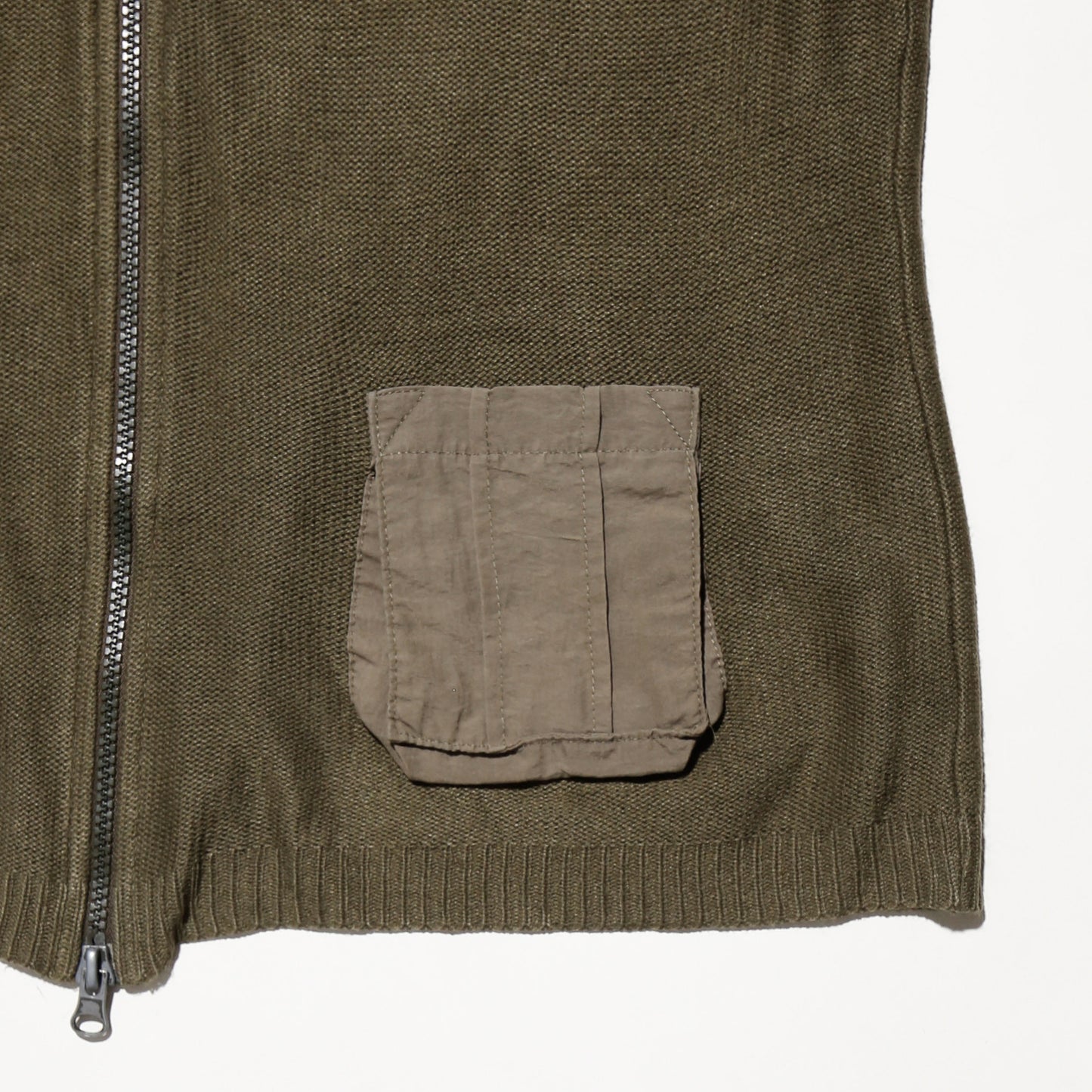vintage aviator knit vest