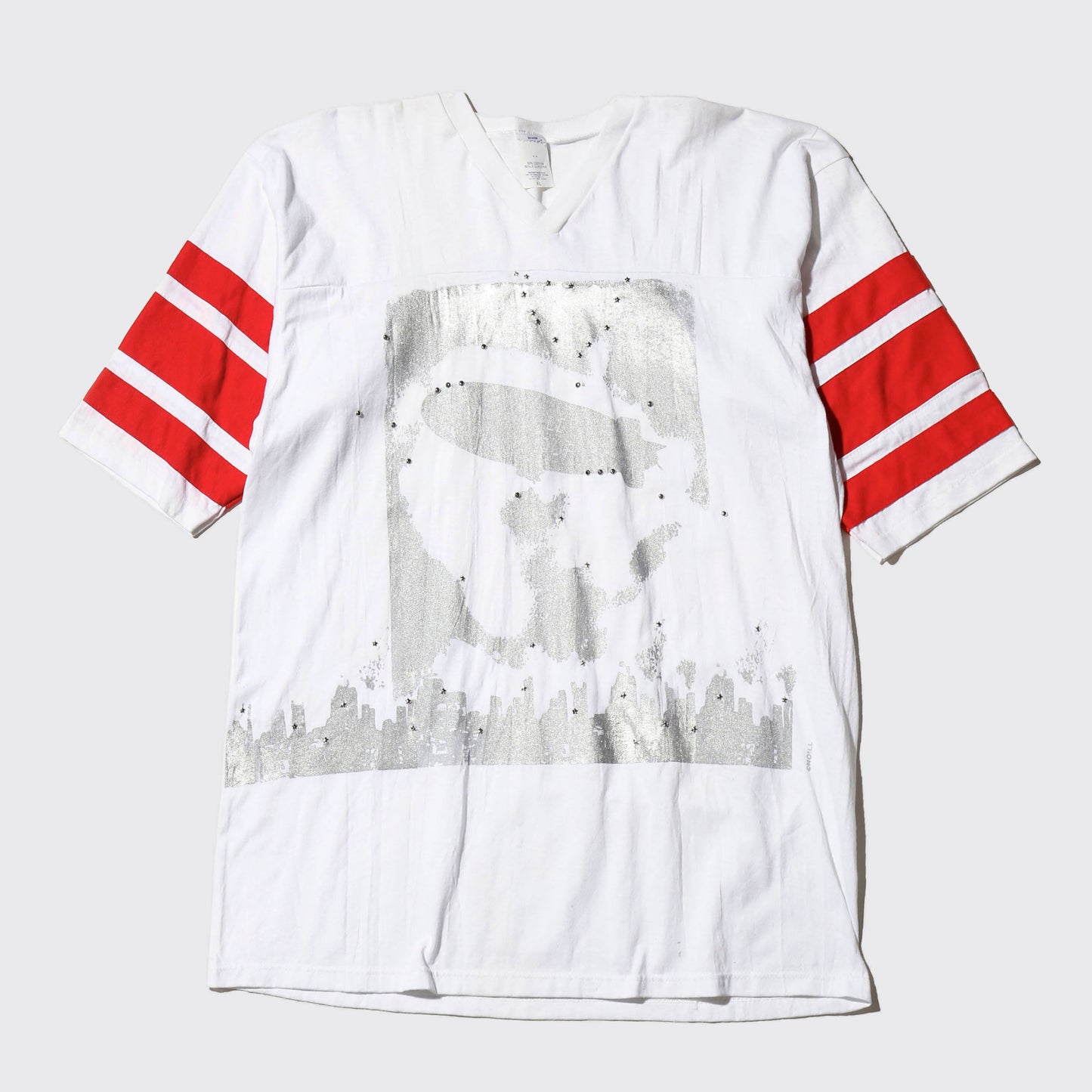 *one-off  "the world is yours" hand screen t-shirt