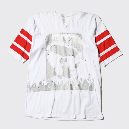 *one-off  "the world is yours" hand screen t-shirt