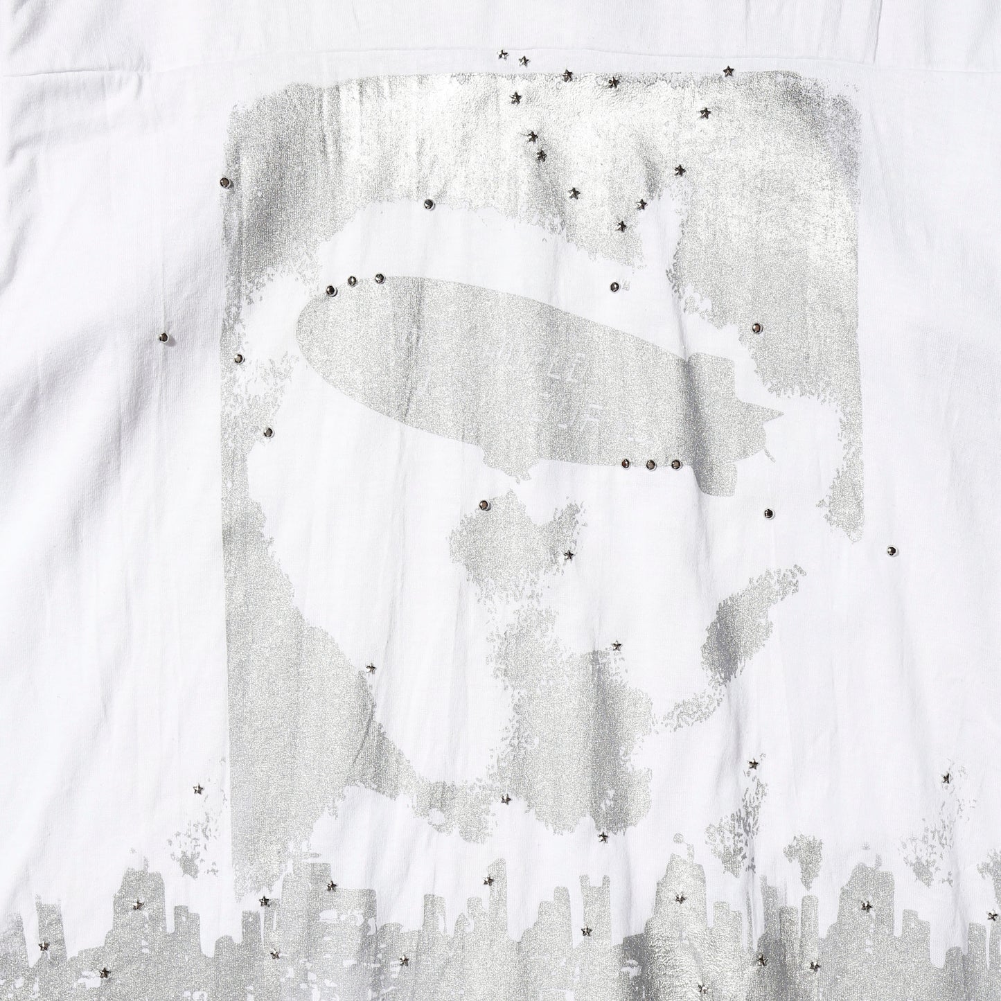 *one-off  "the world is yours" hand screen t-shirt