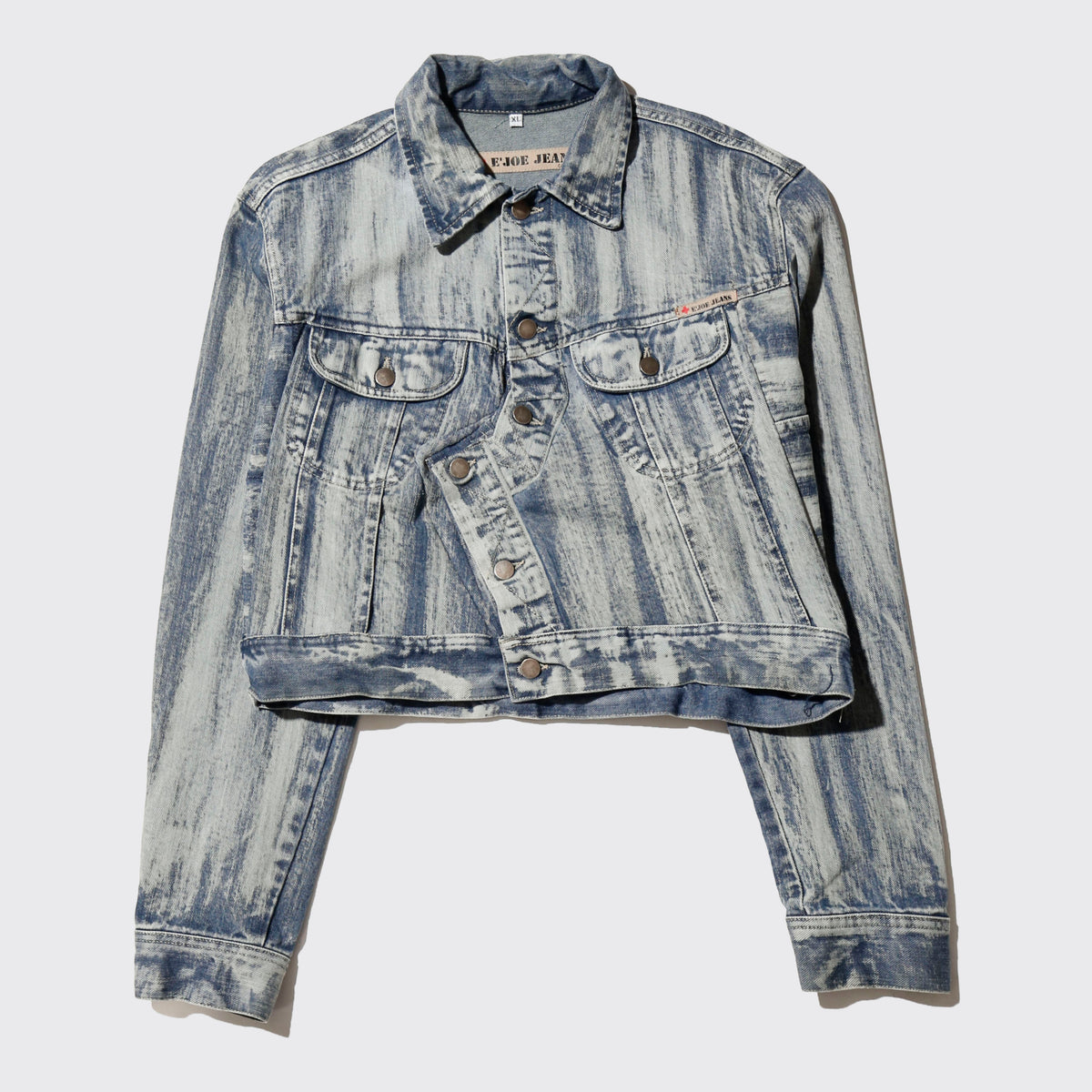 *one-off acid unbalance trucker jacket