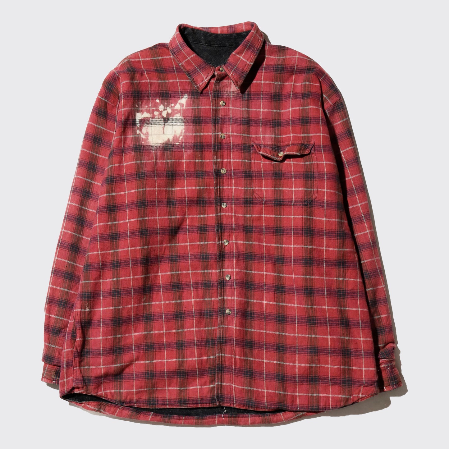 *one-off emble custom broken work shirt