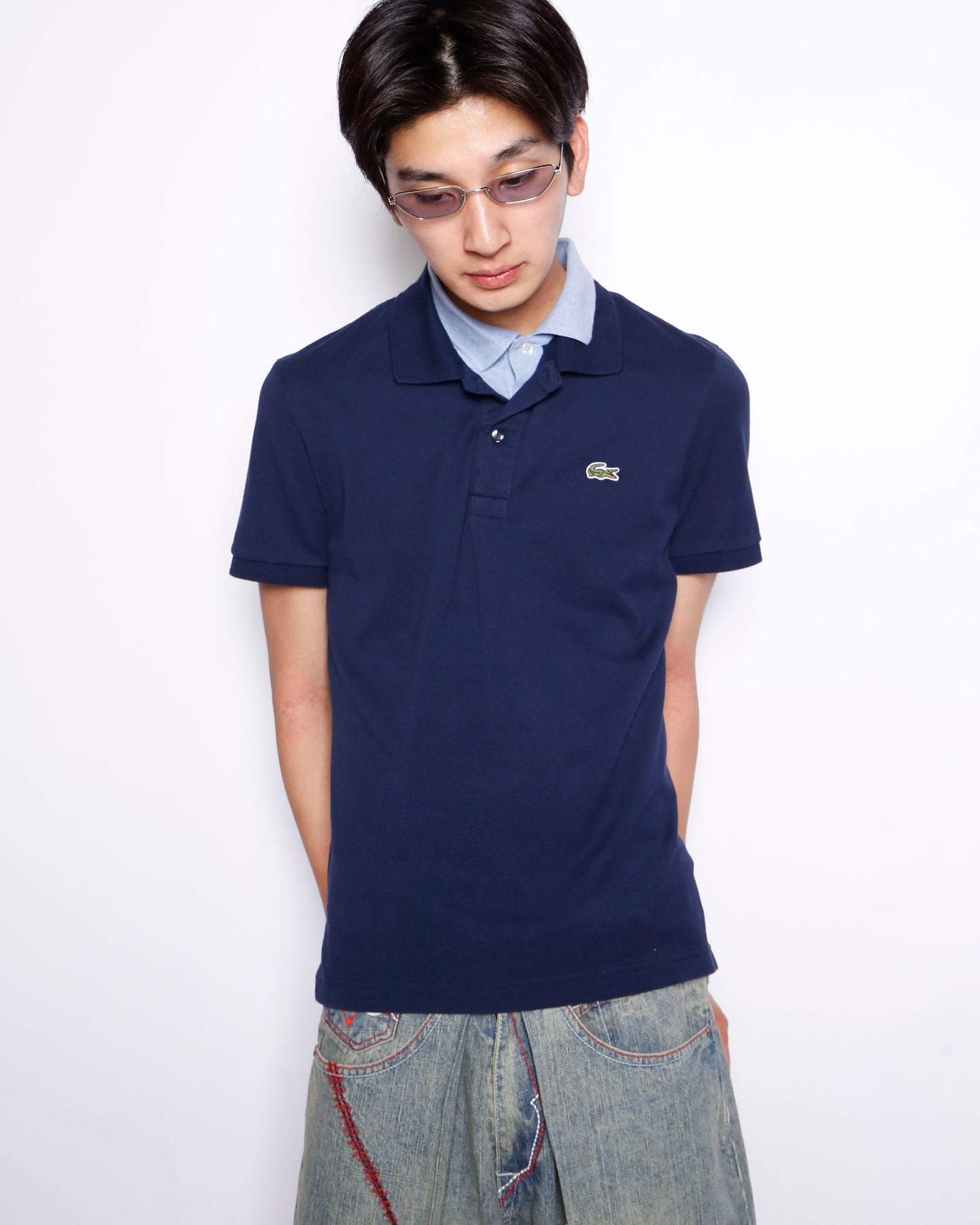 *one-off layered polo h/s