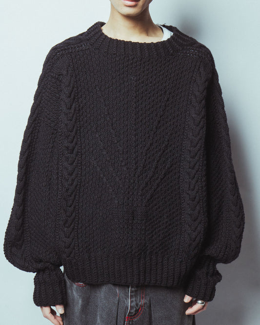 vintage black alan sweater