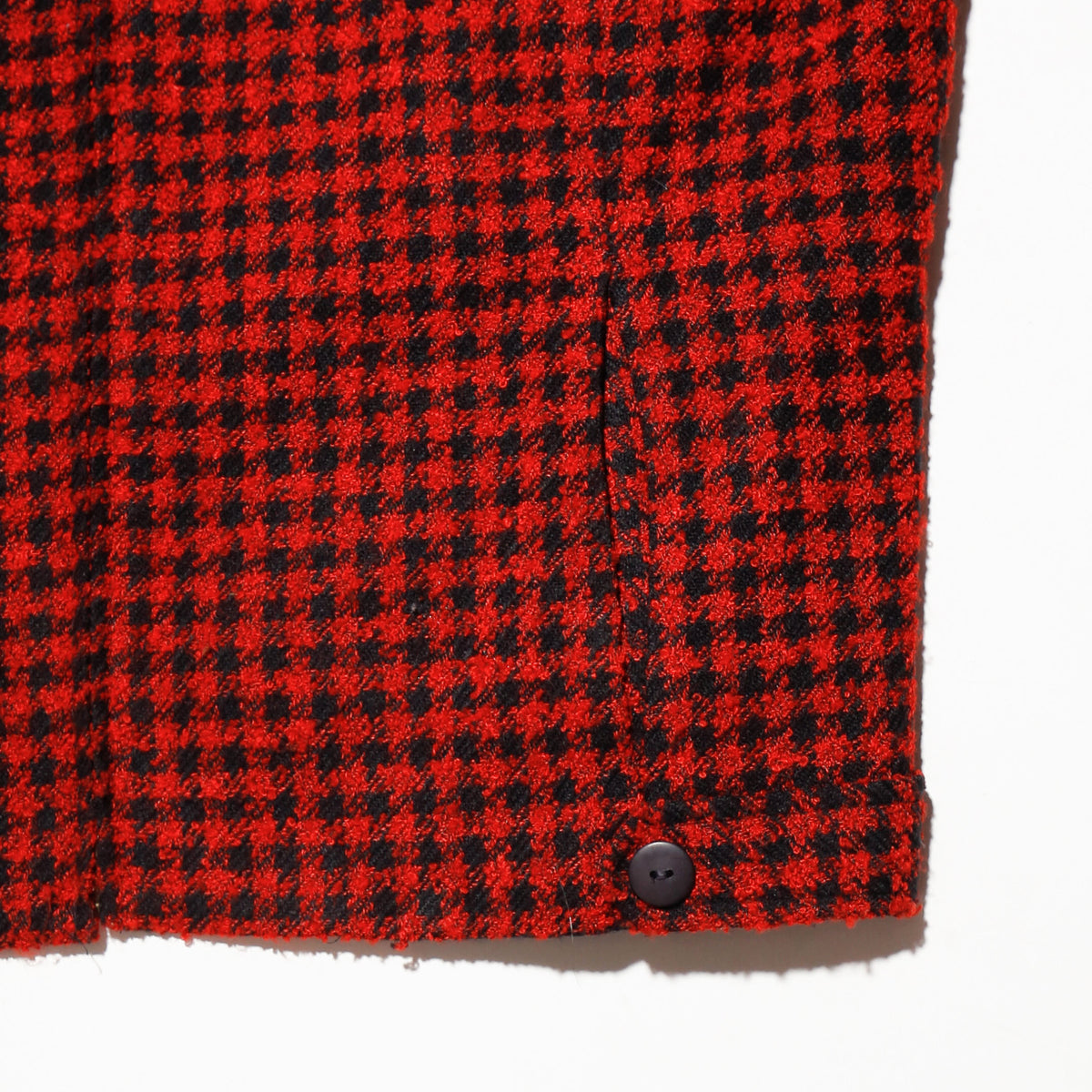 vintage houndstooth tweed jacket