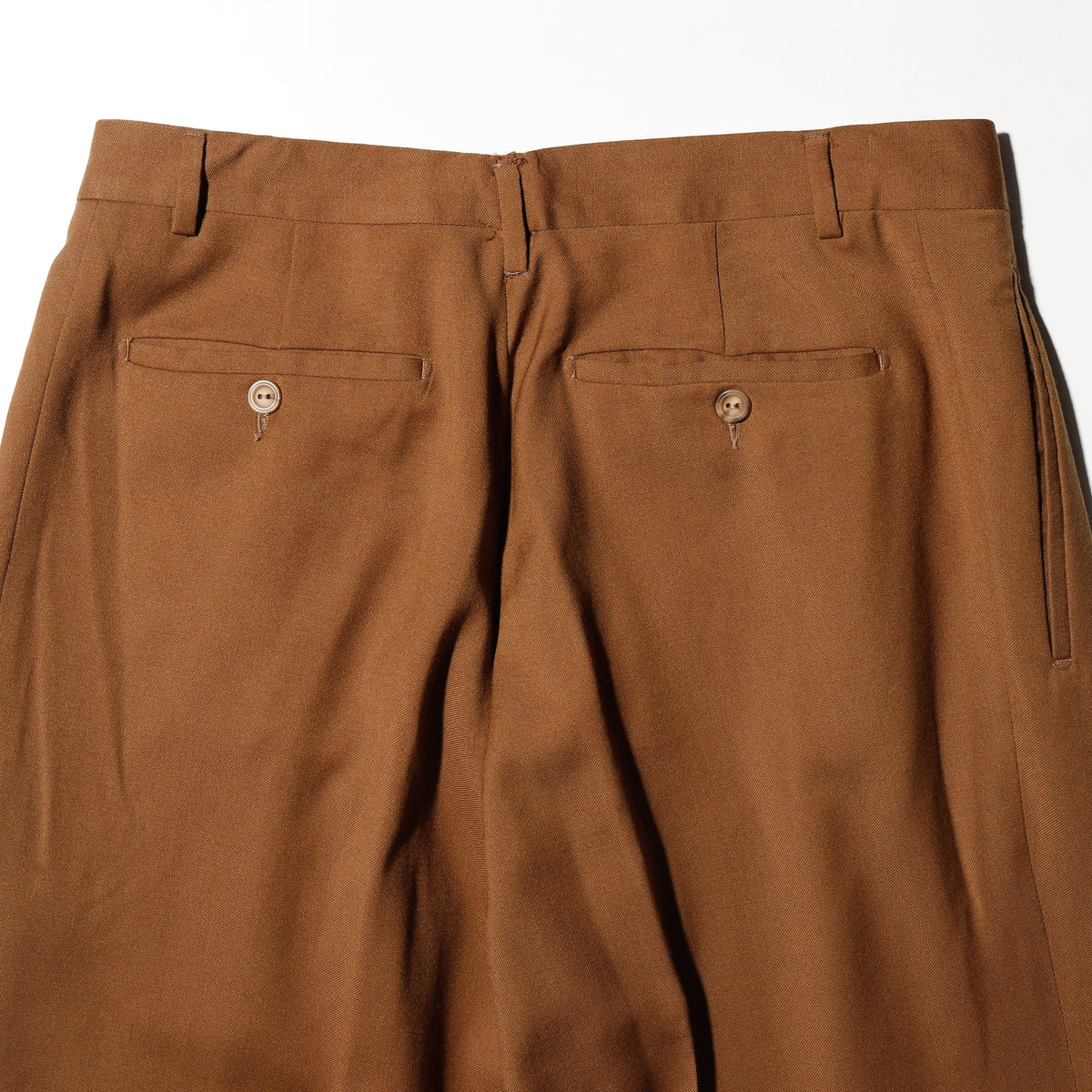 vintage tucked wide slacks