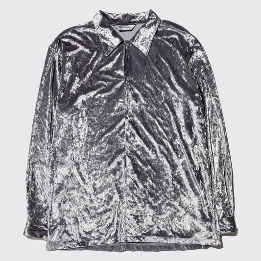 vintage shinny velour shirt