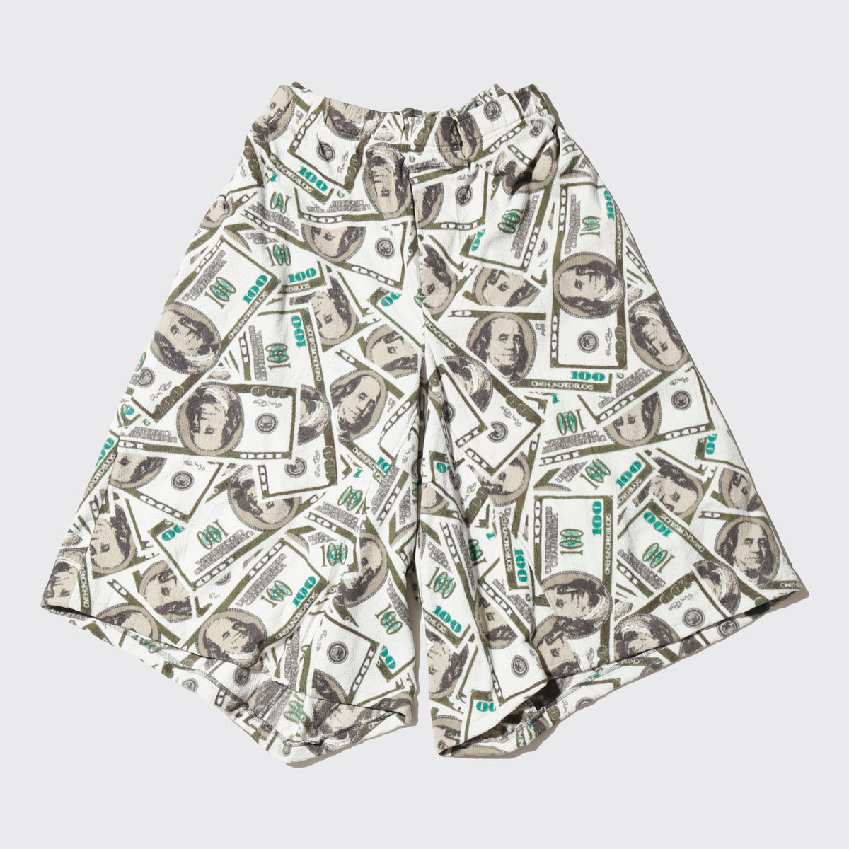 vintage $100 fleece sleeper shorts