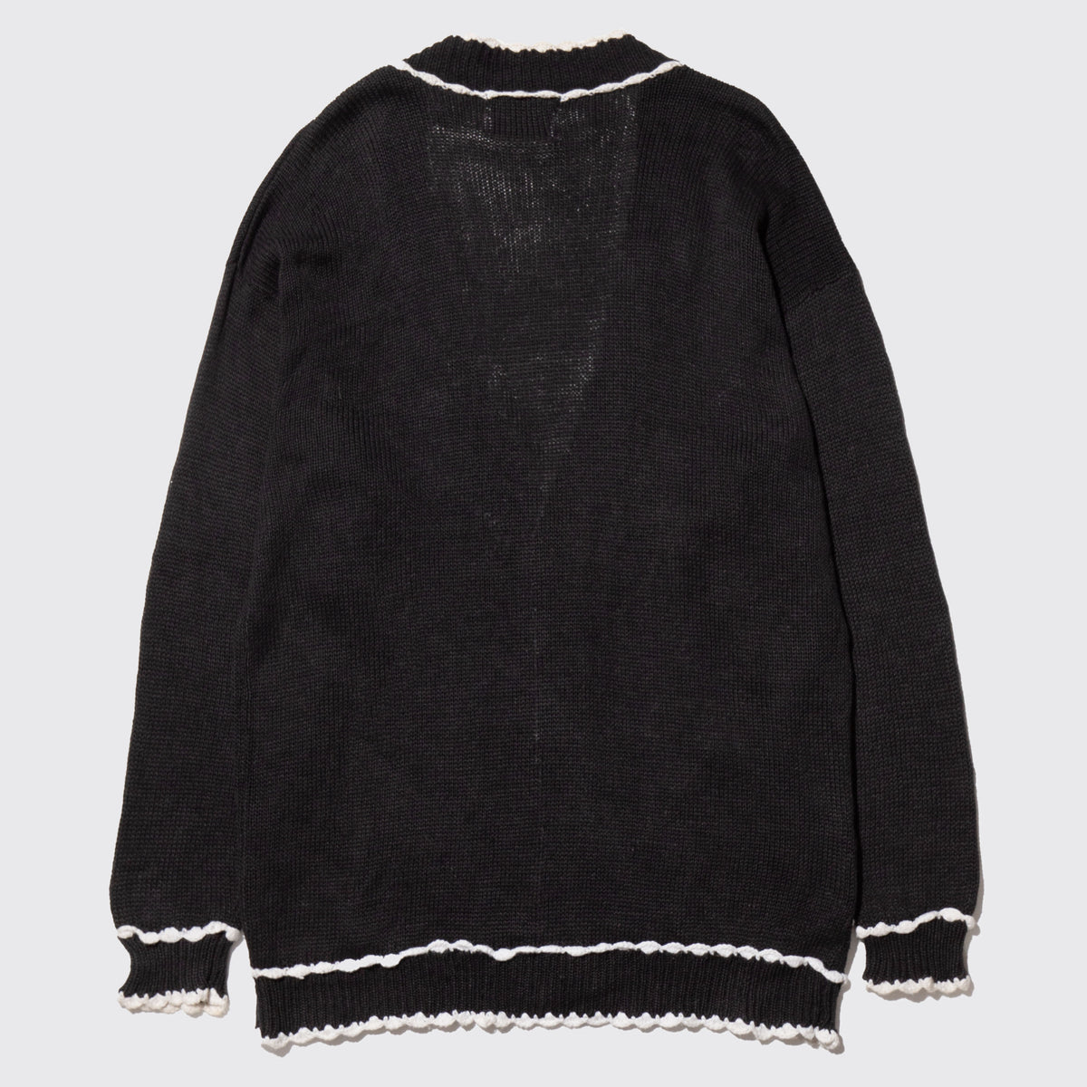 vintage loose crochet cardigan