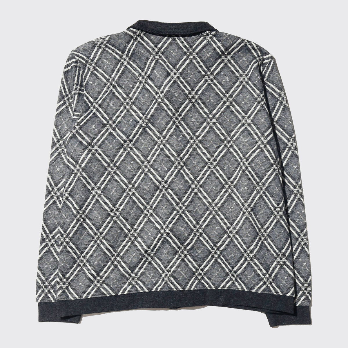 vintage shinny dia knit jacket