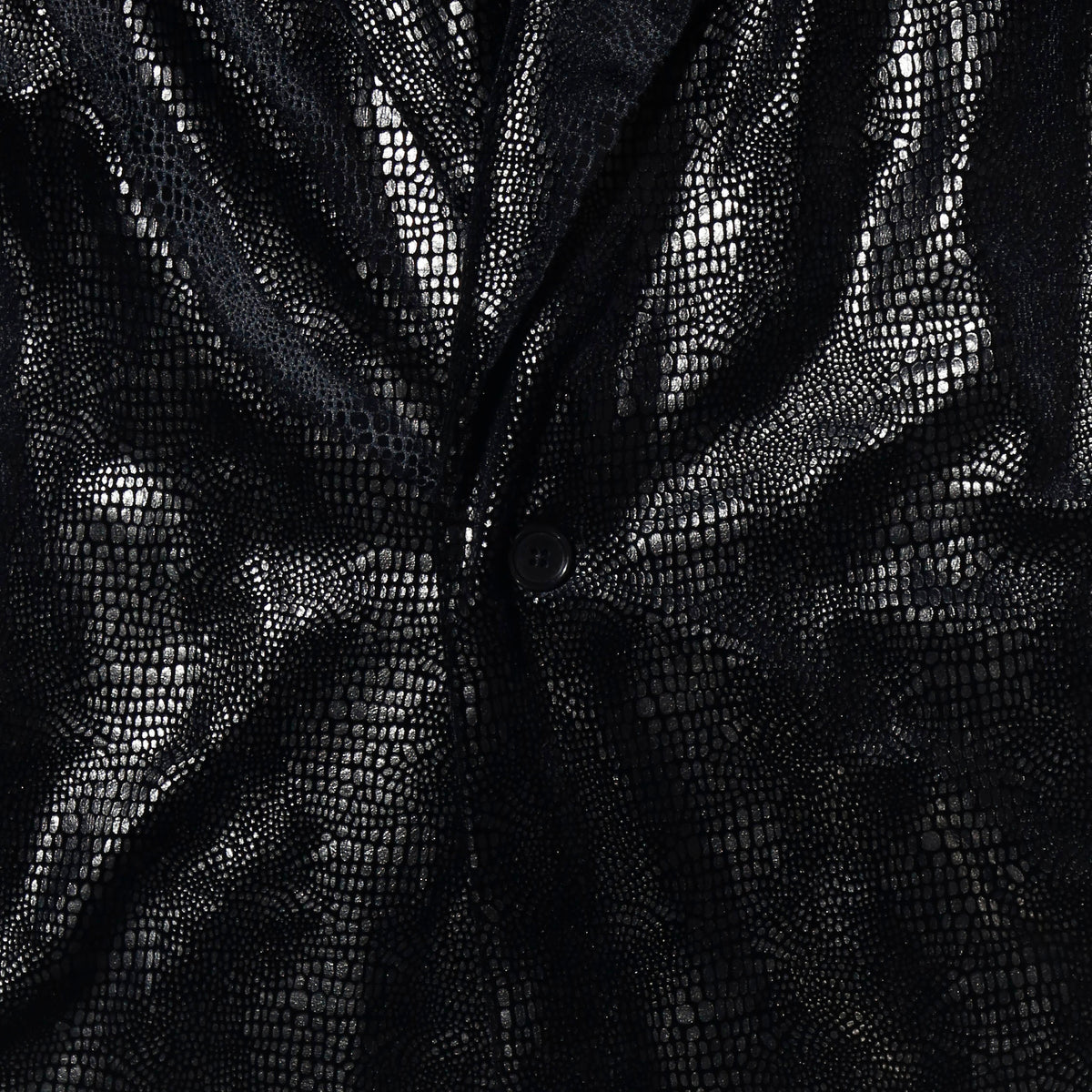 vintage faux python tailored jacket