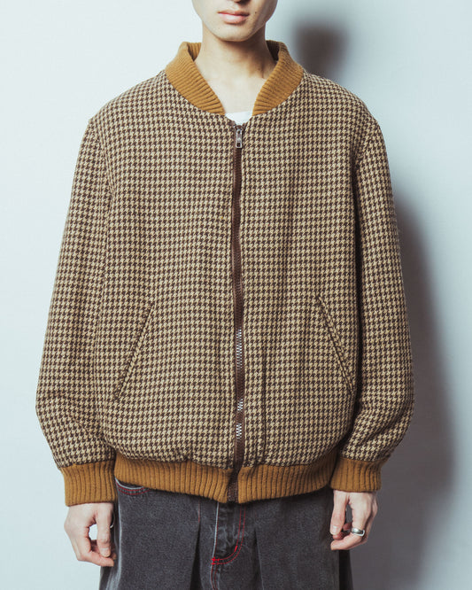 vintage euro houndstooth jacket