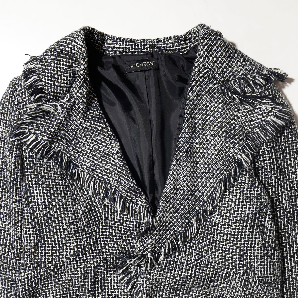 vintage distressed tweed evening jacket
