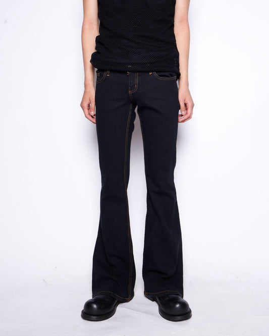 vintage dickies low rise flare jeans