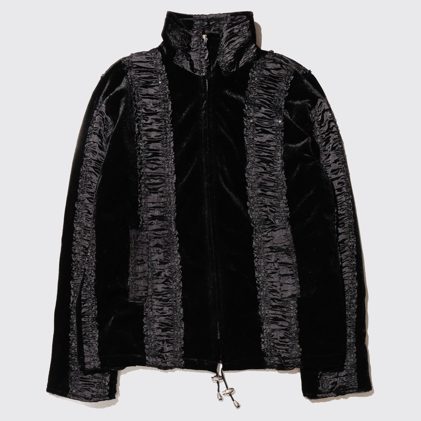 vintage hybrid velour jacket