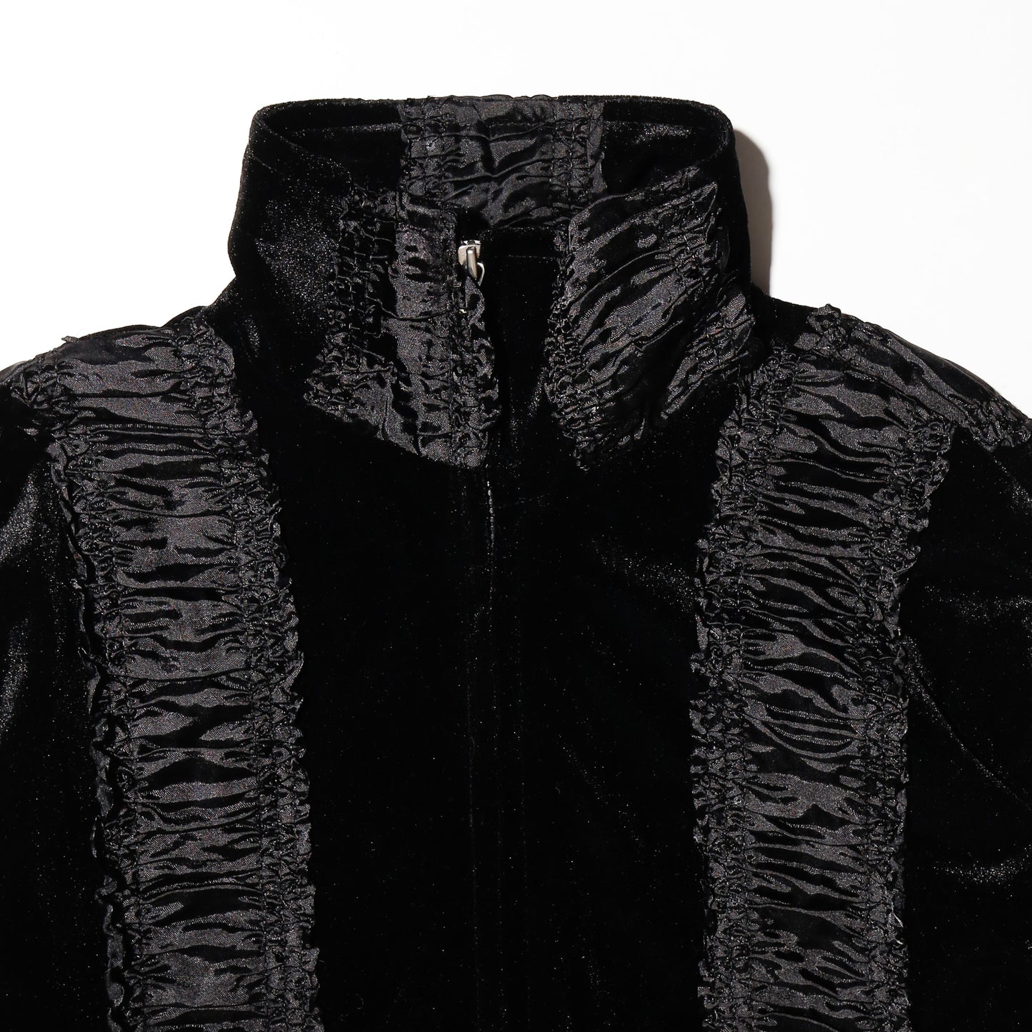 vintage hybrid velour jacket