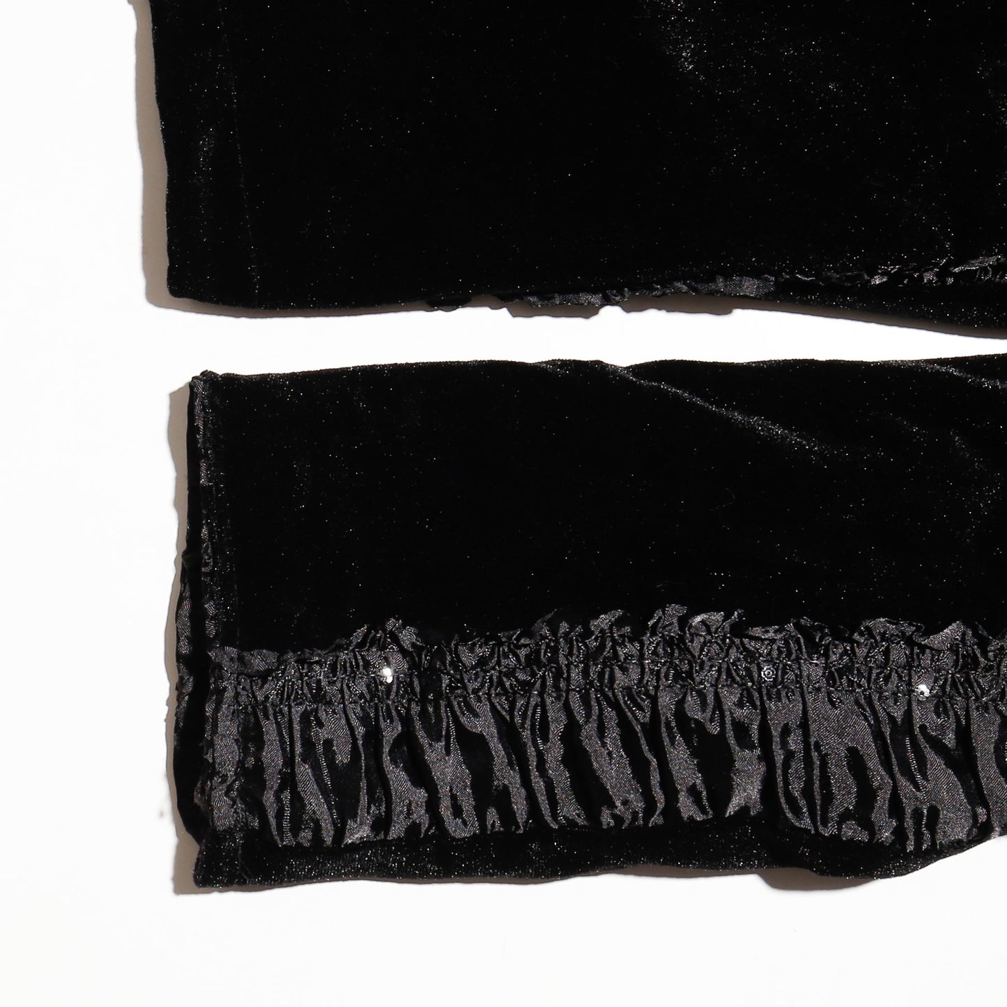 vintage hybrid velour jacket