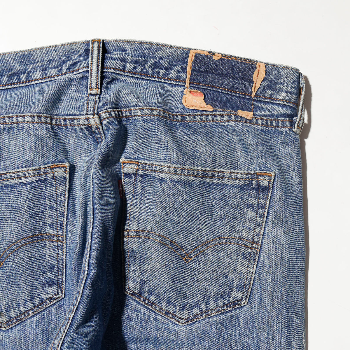 vintage levi's 501 meme painted jeans