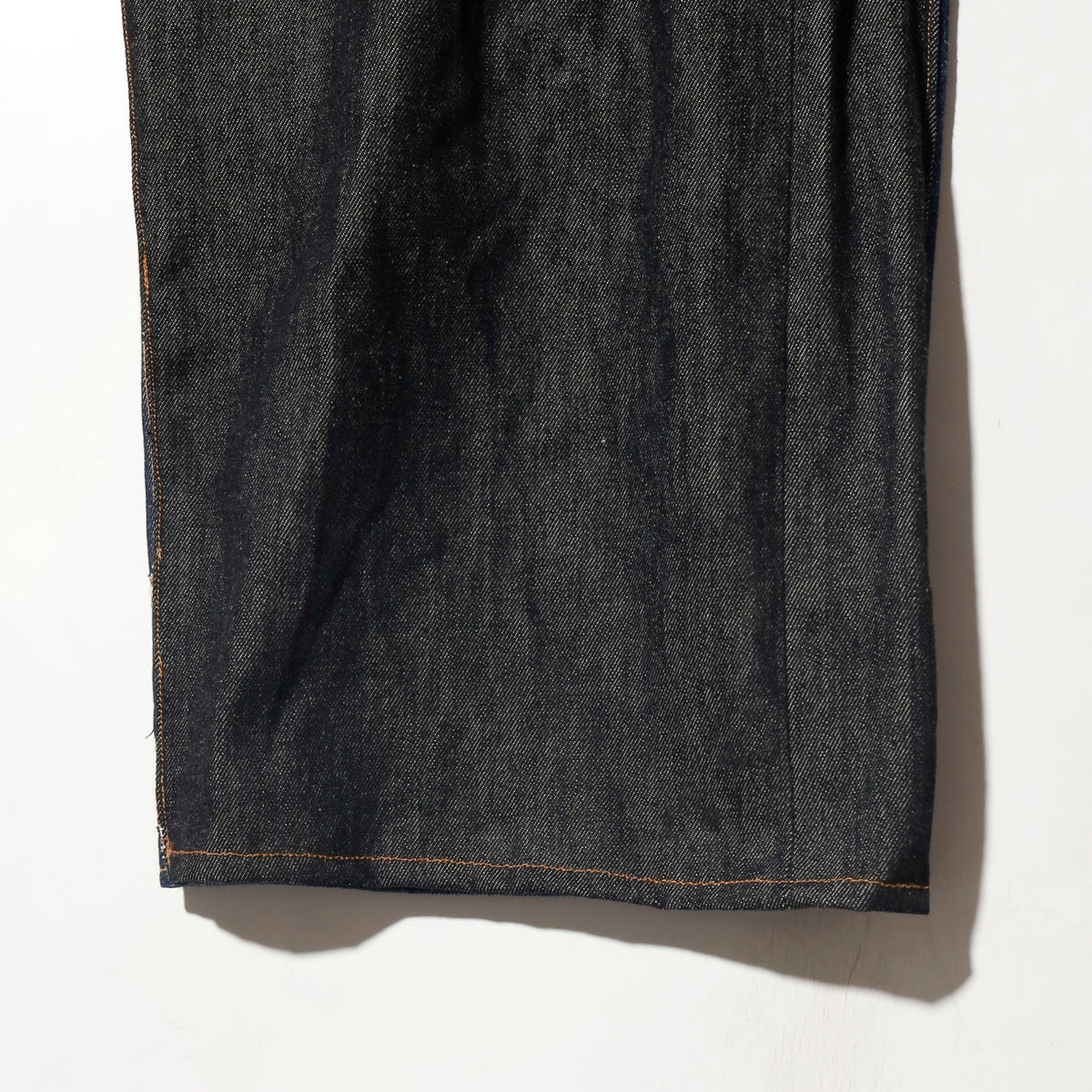 *one-off dropped double face jeans*dead stock rigid body