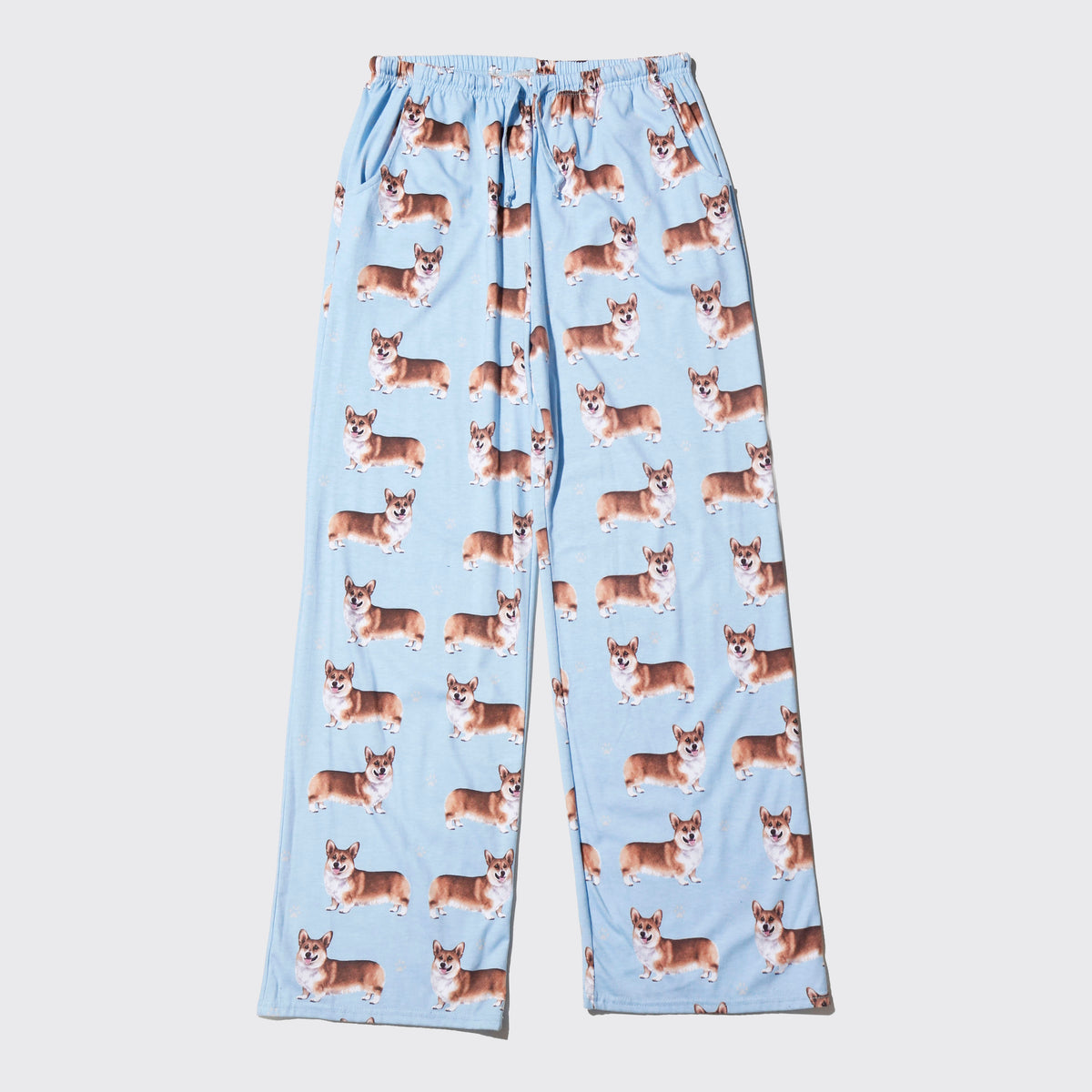vintage corgi sleeper pants