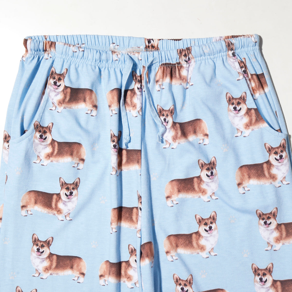 vintage corgi sleeper pants
