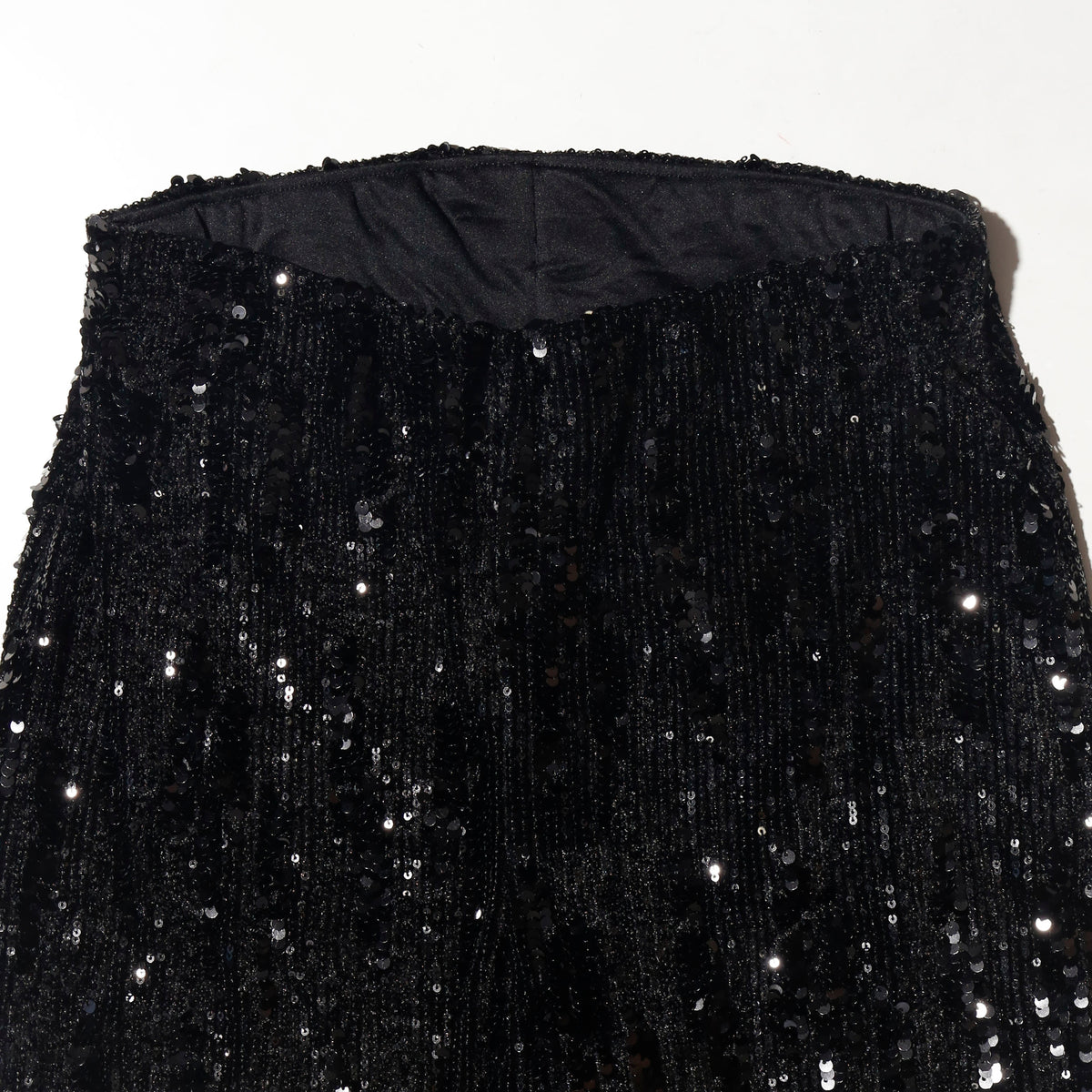 vintage low rise spangle flare trousers