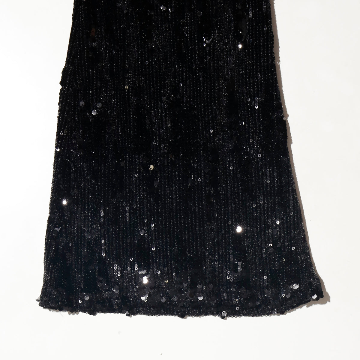 vintage low rise spangle flare trousers