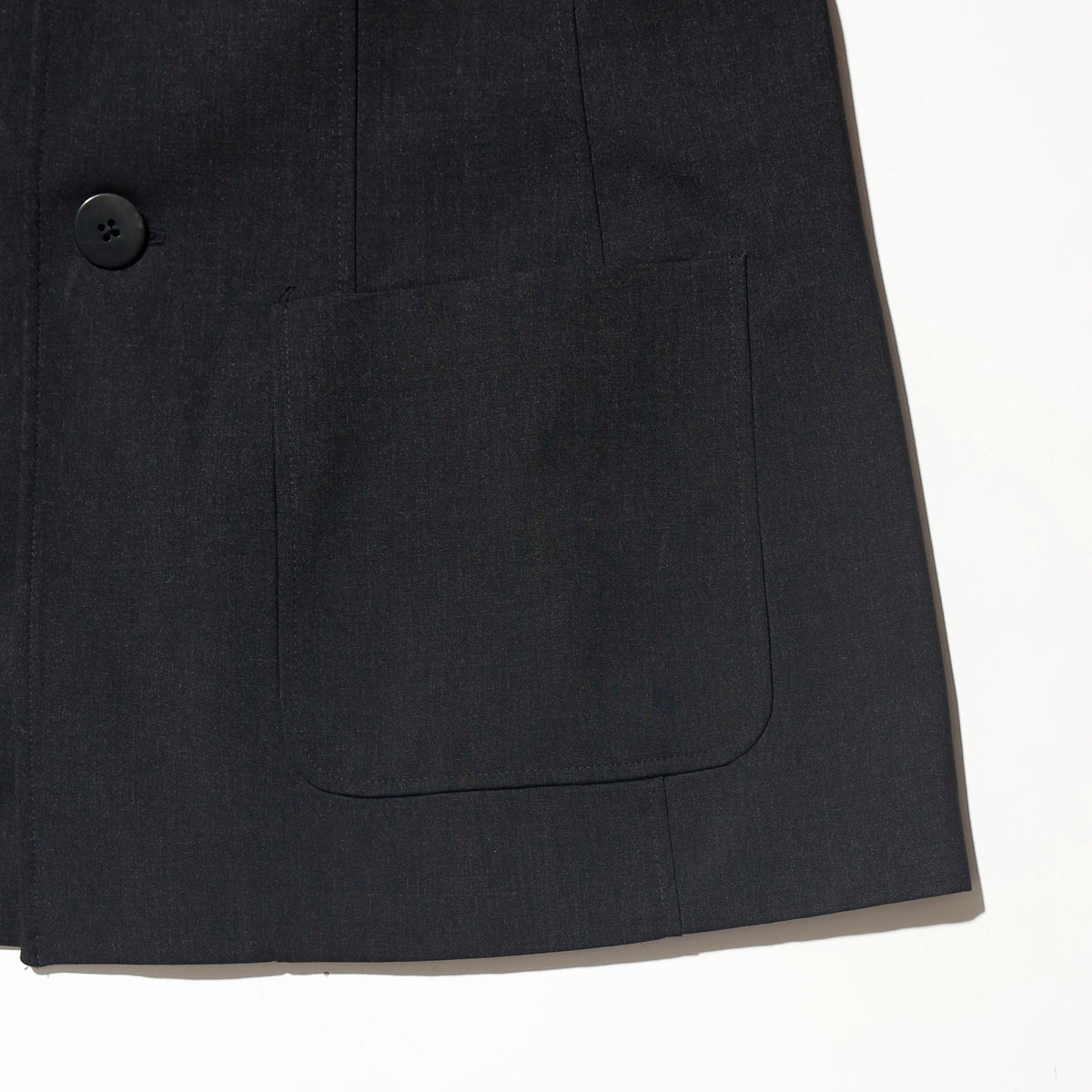 vintage stand collar torso jacket