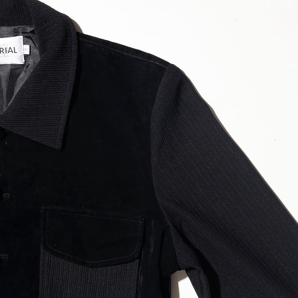 vintage belted velvet jacket