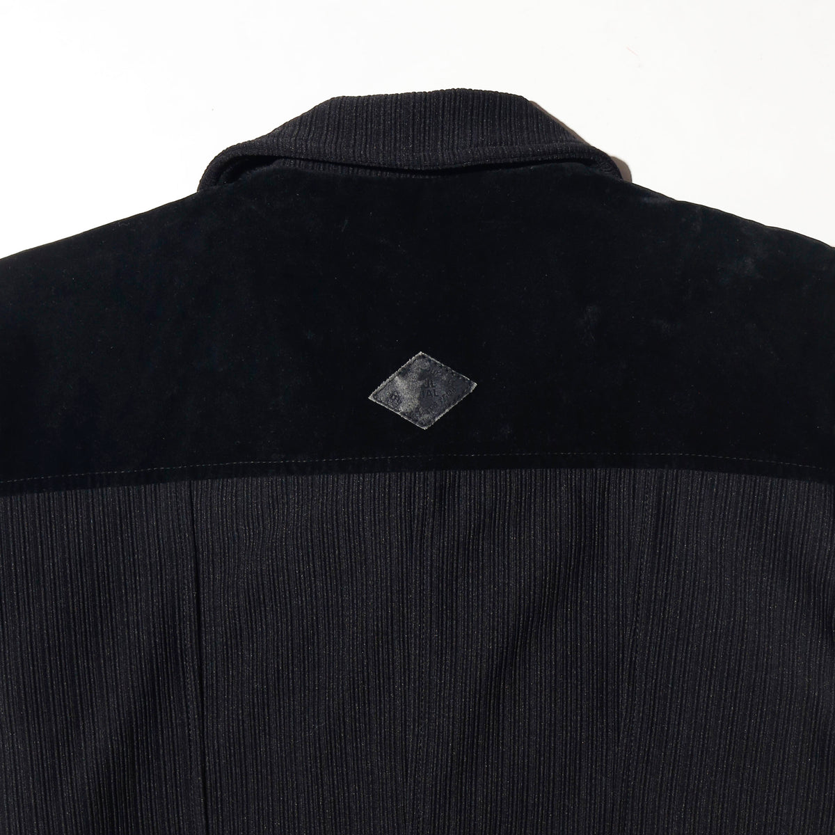 vintage belted velvet jacket