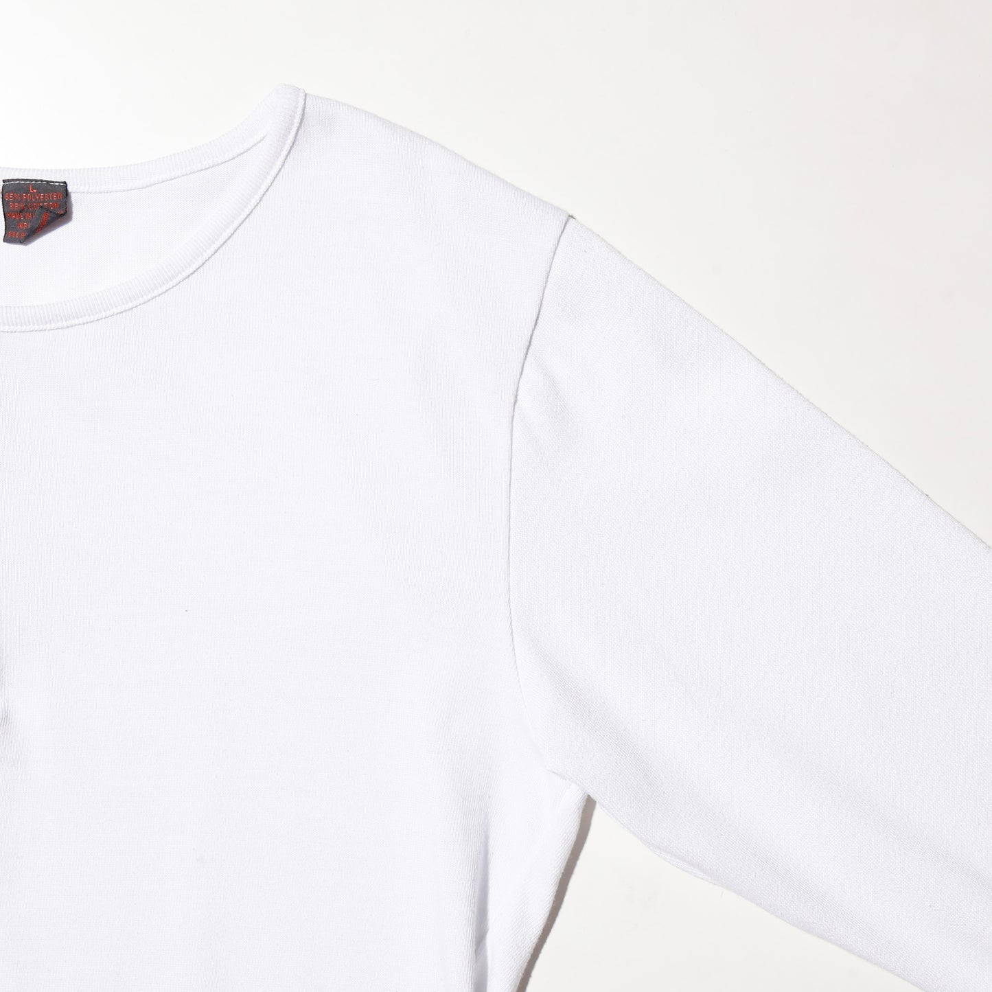 vintage cropped hook henry neck l/s