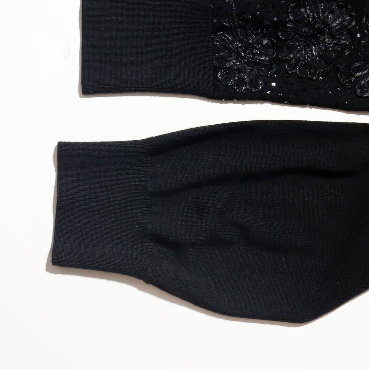vintage cropped flower bijou cardigan