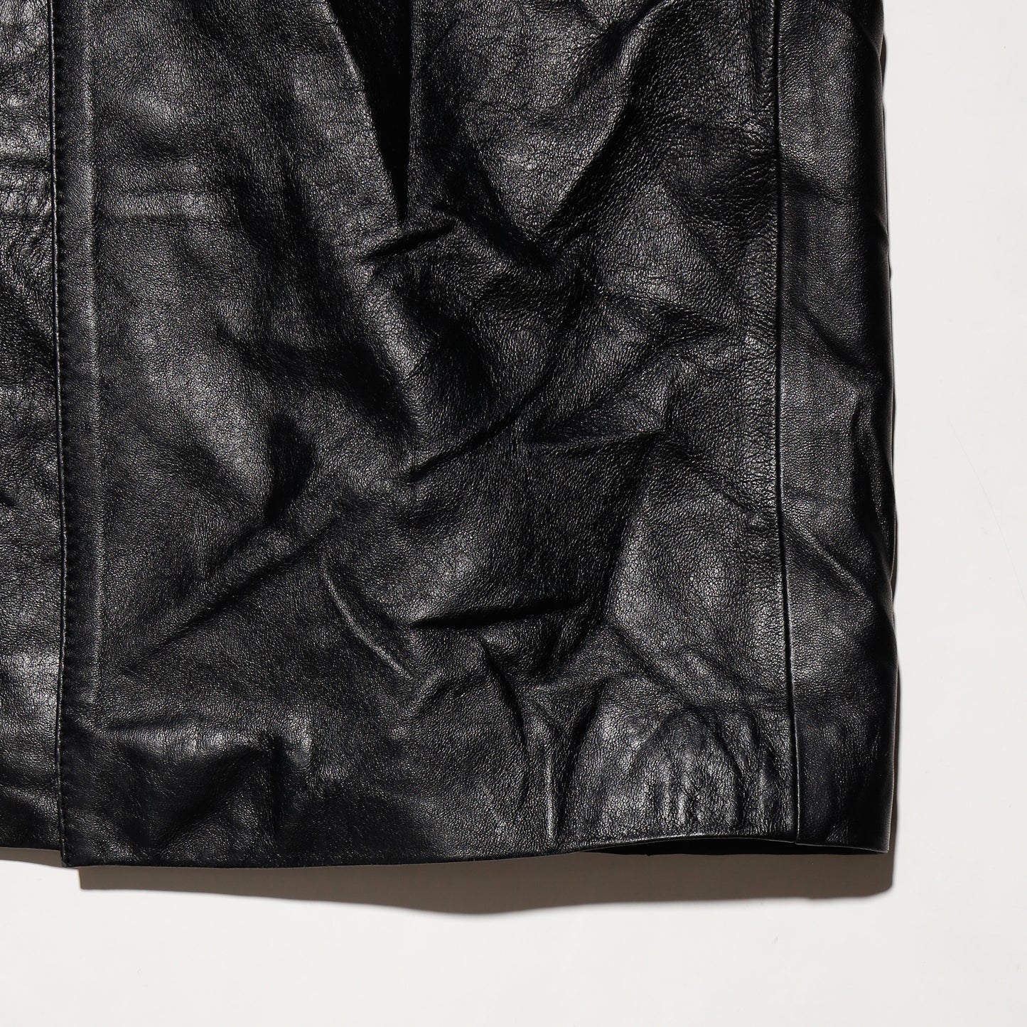 vintage 3b leather coat