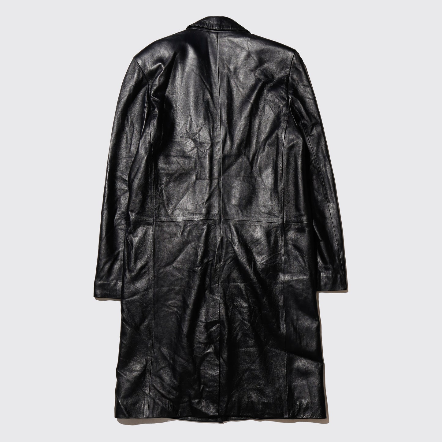 vintage 3b leather coat
