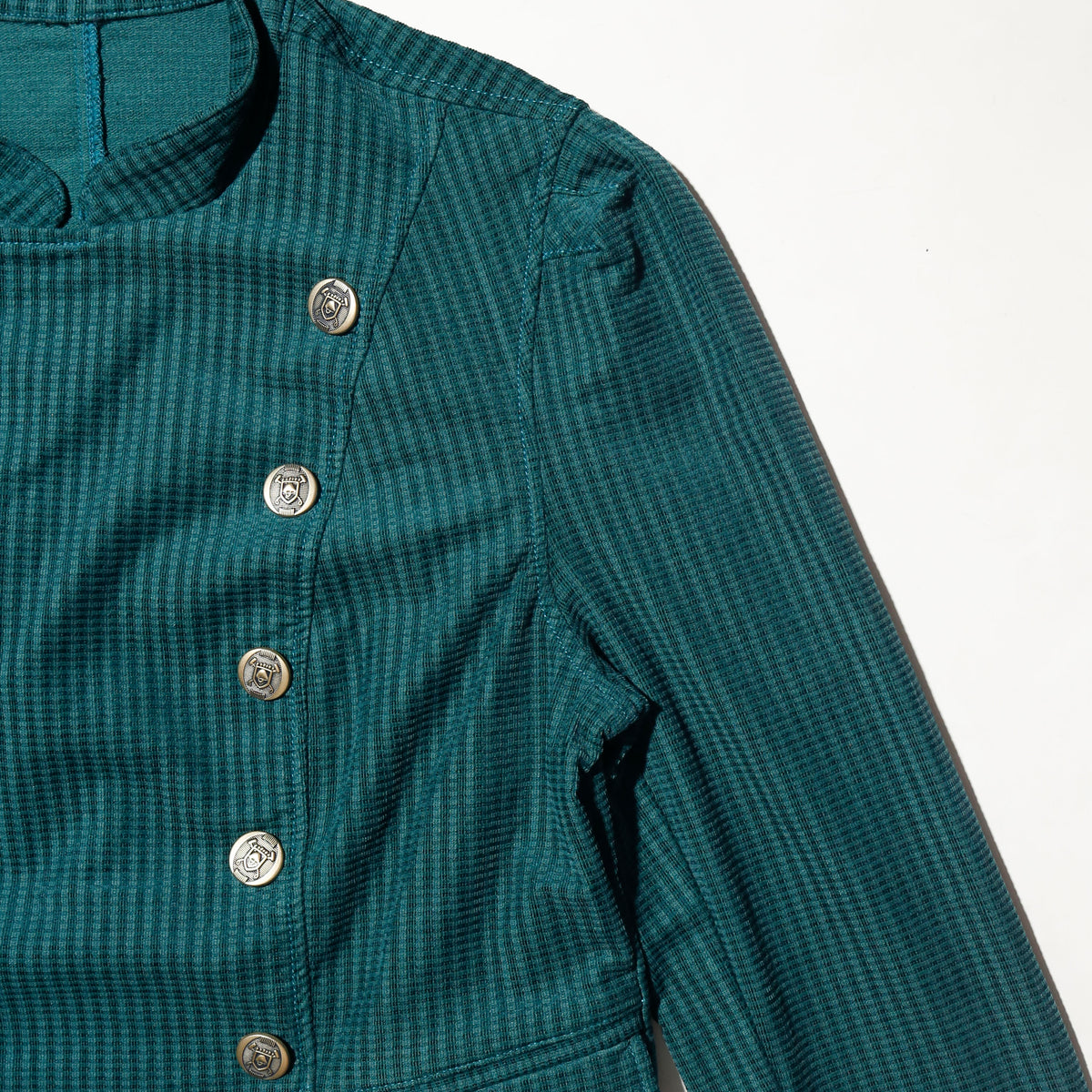 vintage emerald napoleon jacket