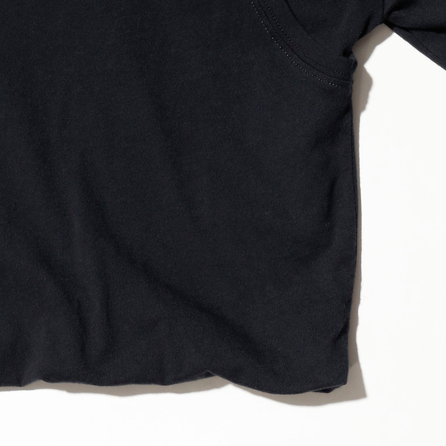 vintage cropped layered t-shirt