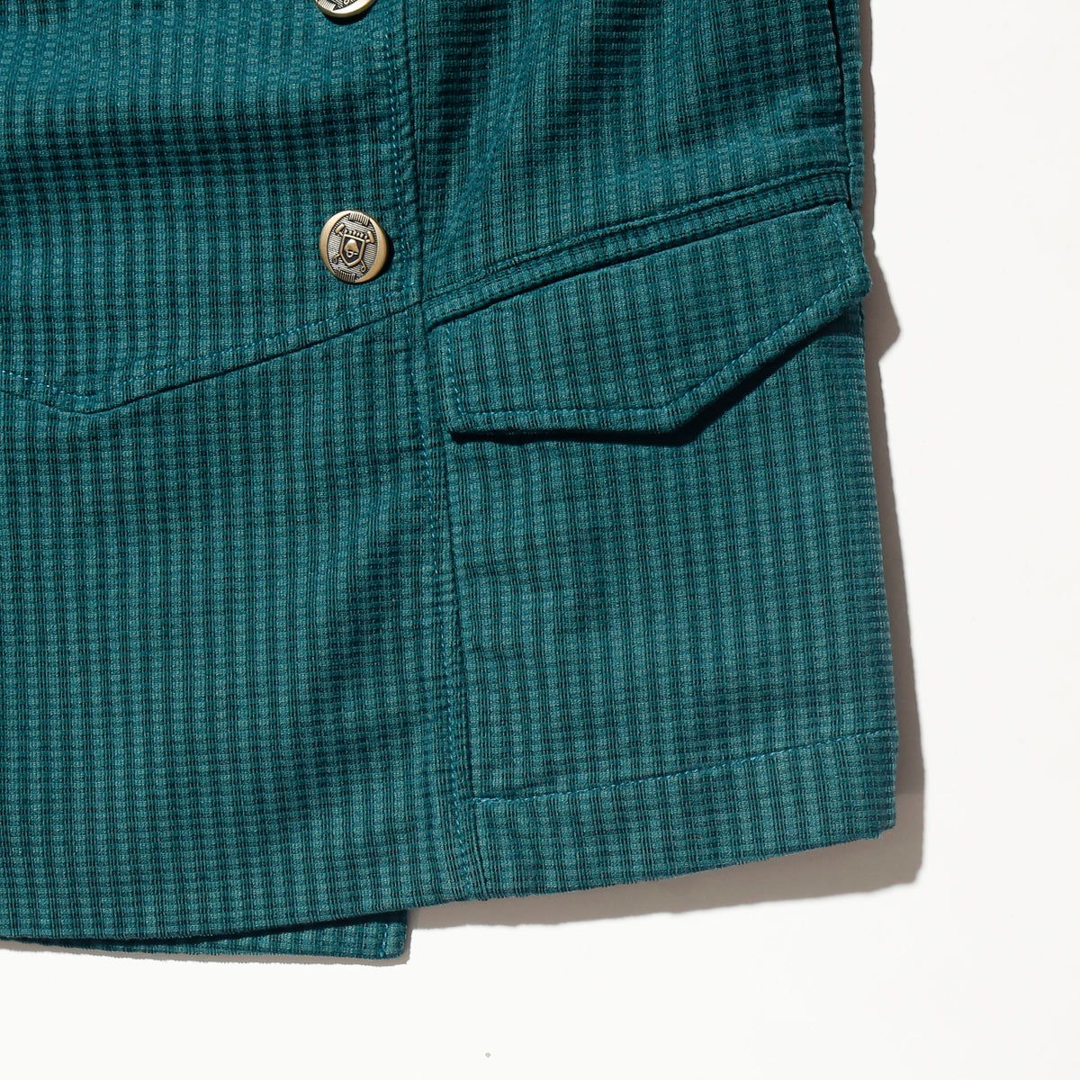 vintage emerald napoleon jacket